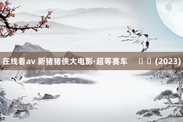 在线看av 新猪猪侠大电影·超等赛车 (2023)