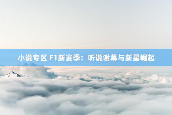 小说专区 F1新赛季：听说谢幕与新星崛起